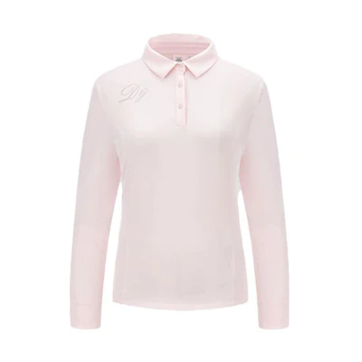 (Women) DESCENTE FIELD Series Breathable Polo Long Sleeve T-Shirt. G333WFTL92