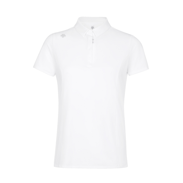 (Women) DESCENTE FIELD Series  Breathable Solid Golf Polo Shirt. G333WFTS74