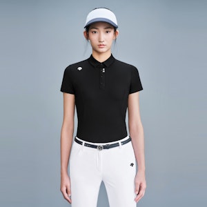 (W) DESCENTE FIELD系列 透氣素色高爾夫球 Polo衫. G333WFTS74 6