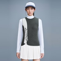 (W) Chaleco de Punto DESCENTE FW23 Mujer - Estilo Colorblock Pullover. G333WFKV91 Lookbook (W) Chaleco de Punto DESCENTE FW23 Mujer - Estilo Colorblock Pullover. G333WFKV91