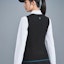 Sizing (W) DESCENTE FW23 FIELD Knit Vest Wanita - Gaya Pullover Warna Berblok. G333WFKV91