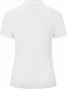 (W) デサント ゴルフ ロゴ サンプロテクト 通気性 半袖 ポロシャツ G433WPTS61 4