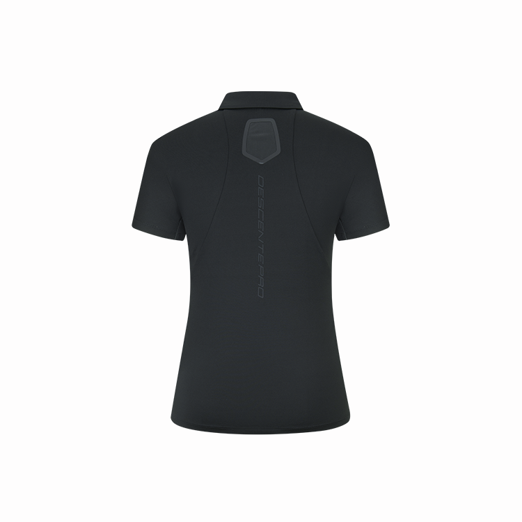 Lookbook (W) デサント ゴルフ ロゴ サンプロテクト 通気性 半袖 ポロシャツ G433WPTS61