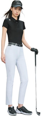 (Women) DESCENTE Golf Logo Sunproof Breathable Short Sleeve Polo Shirt. G433WPTS61 Purchase (Women) DESCENTE Golf Logo Sunproof Breathable Short Sleeve Polo Shirt. G433WPTS61