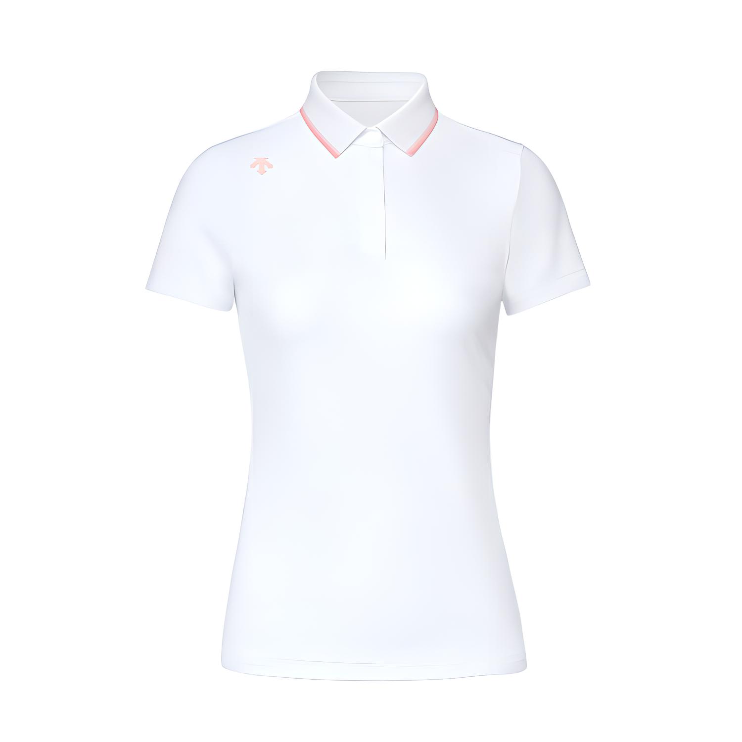 (Women) DESCENTE Golf Field  UV Protection Stretch Short Sleeve Polo Shirt G433WFTS71