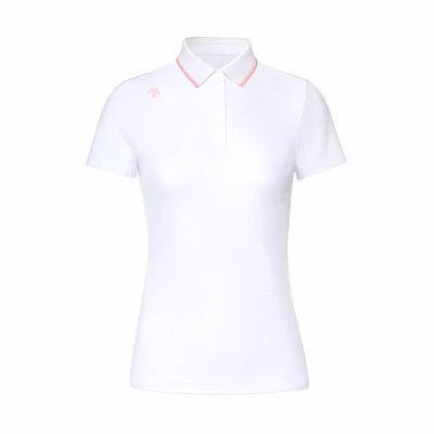 (Women) DESCENTE Golf Field UV Protection Stretch Short Sleeve Polo Shirt G433WFTS71