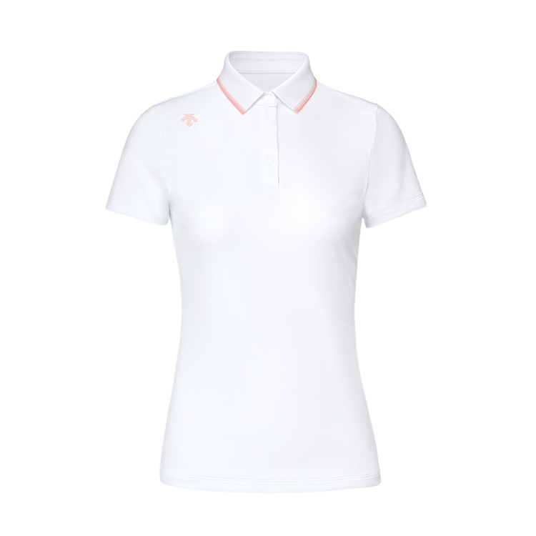 Order (W) DESCENTE Golf Field Baju Polo Lengan Pendek Regang UV Pelindungan G433WFTS71