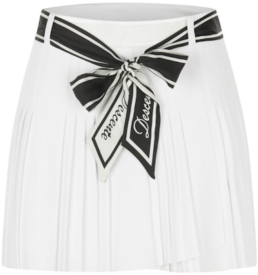 (W) デサントゴルフ フィールドシリーズ プリーツスカート G423WFSK32 4