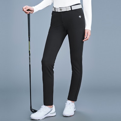 (W) DESCENTE GOLF PRO 修身透氣黑色休閒運動褲 G343WPPTO1 Purchase (W) DESCENTE GOLF PRO 修身透氣黑色休閒運動褲 G343WPPTO1