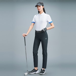 (W) DESCENTE 高尔夫专业防晒弹力短袖POLO衫 G413WPTS22 3