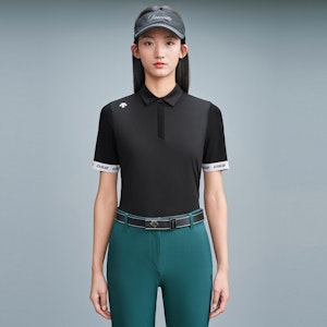 (W) DESCENTE 高尔夫专业防晒弹力短袖POLO衫 G413WPTS22 Shop (W) DESCENTE 高尔夫专业防晒弹力短袖POLO衫 G413WPTS22