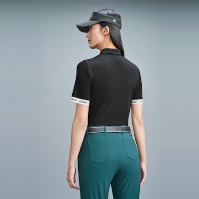 (Women) DESCENTE Golf Pro UV Protection Stretch Polo Shirt Short Sleeve G413WPTS22 Purchase (Women) DESCENTE Golf Pro UV Protection Stretch Polo Shirt Short Sleeve G413WPTS22