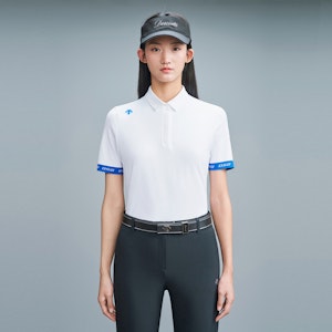 (W) DESCENTE 高尔夫专业防晒弹力短袖POLO衫 G413WPTS22 1