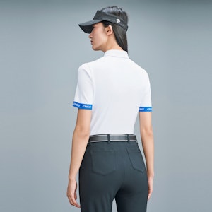 (W) DESCENTE 高尔夫专业防晒弹力短袖POLO衫 G413WPTS22 2