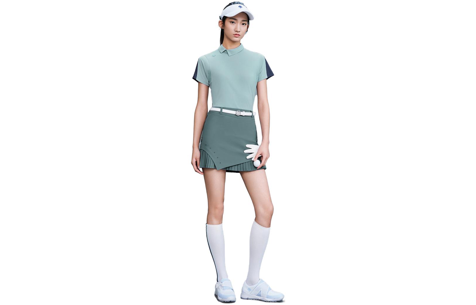 Cheap (W) DESCENTE Golf PRO Series Skort Berlipat Wanita G333WPSK71