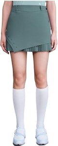(W) DESCENTE Golf PRO Series Skort Berlipat Wanita G333WPSK71 1