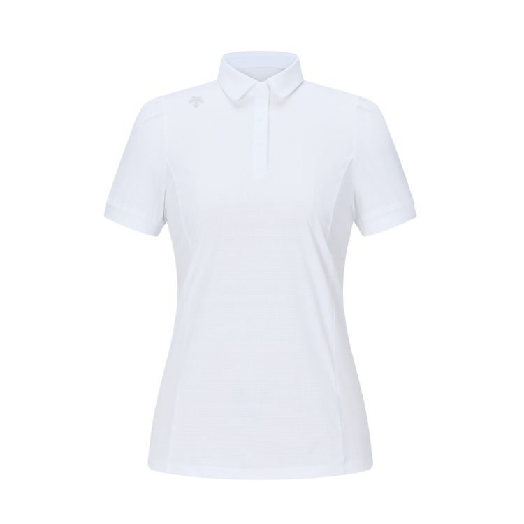 (Women) DESCENTE Golf Pro Short Sleeve Comfortable Breathable Polo G633WPTS63