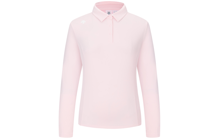(Women) DESCENTE GOLFFIELD  Slim Fit Breathable Long Sleeve Polo Shirt. G343WFTLO2