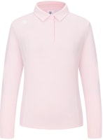 (Women) DESCENTE GOLFFIELD Slim Fit Breathable Long Sleeve Polo Shirt. G343WFTLO2 (Women) DESCENTE GOLFFIELD Slim Fit Breathable Long Sleeve Polo Shirt. G343WFTLO2
