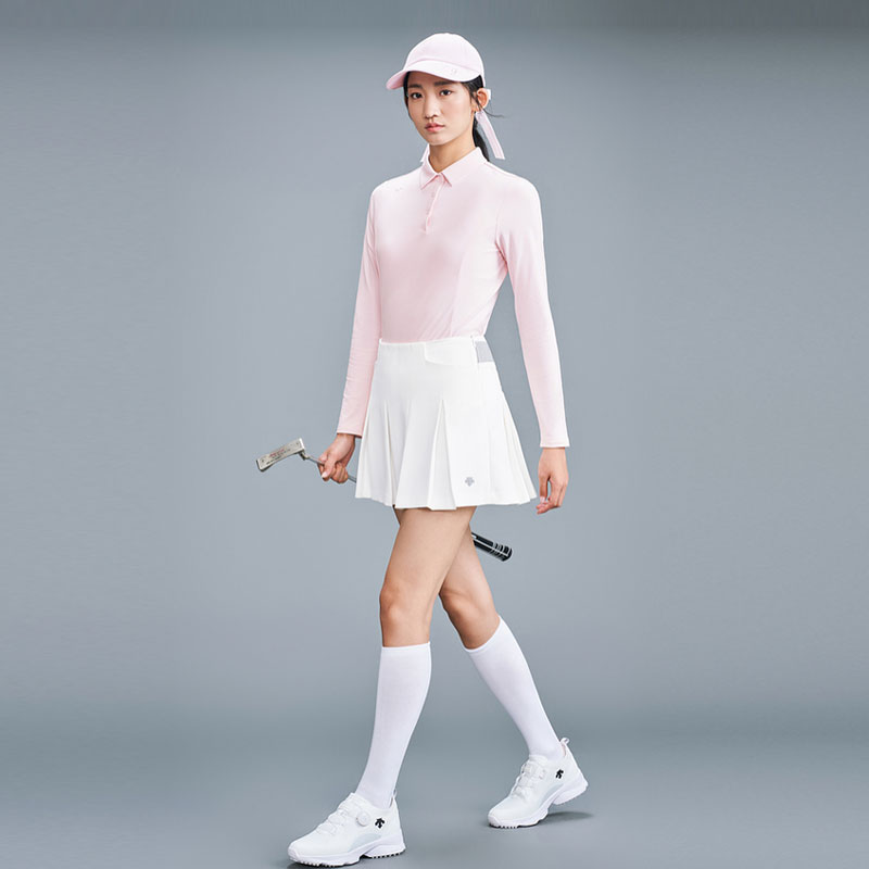 Details for (W) DESCENTE GOLFFIELD Slim Fit Baju Polo Lengan Panjang Bernafas. G343WFTLO2