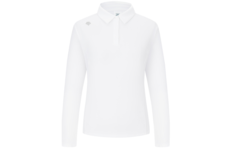 Sizing (W) DESCENTE GOLFFIELD Slim Fit Baju Polo Lengan Panjang Bernafas. G343WFTLO2