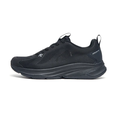(W) DESCENTE Running 'Black Low-Top'