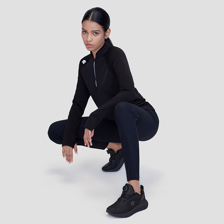 (W) DESCENTE Running Enerzite 'Black CMFT Shock-Absorbing' 圖 5