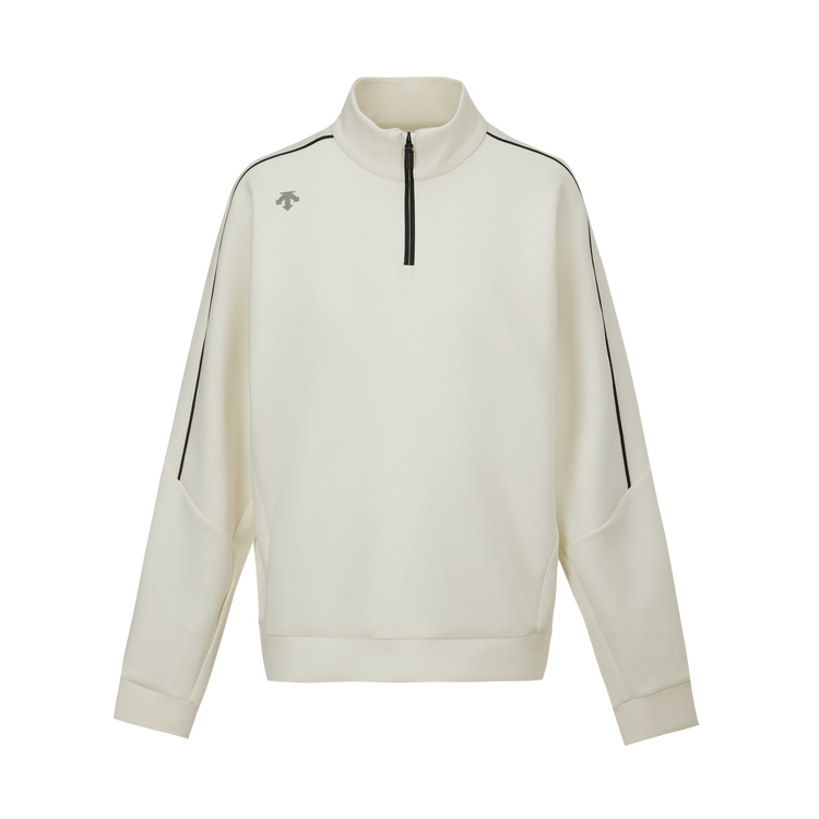 (Women) DESCENTE Running Soft Knit Pullover Sweatshirt - Loose Fit Casual Wear D4492RHT01