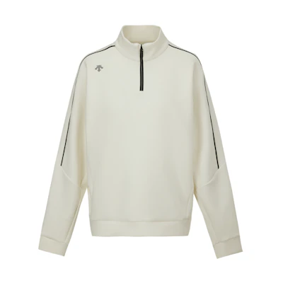 (Women) DESCENTE Running Soft Knit Pullover Sweatshirt - Loose Fit Casual Wear D4492RHT01