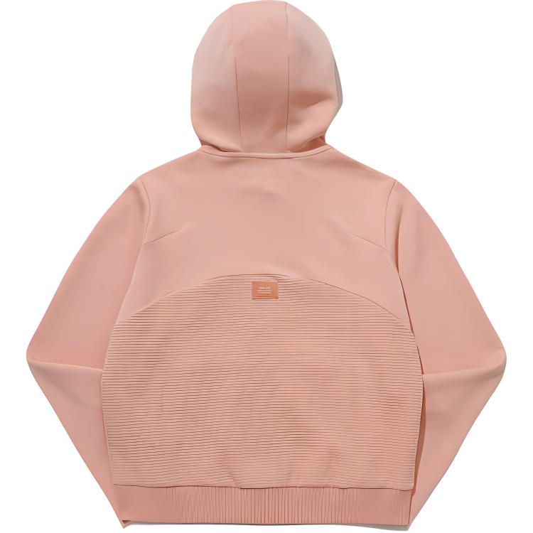 Shop (Women) DESCENTE Solid Color Hoodie Jacket with Logo Print SP322UFT89