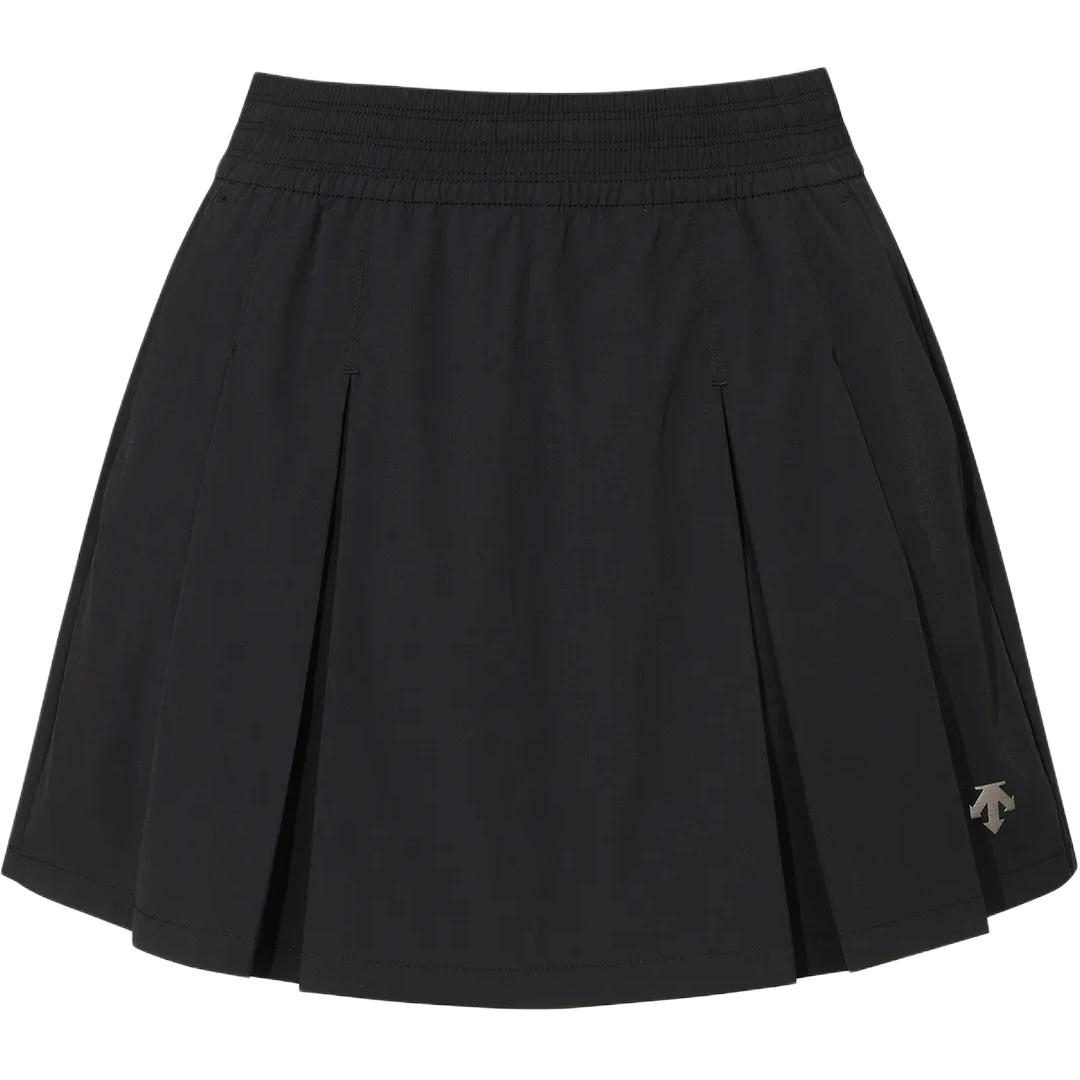 (Women) DESCENTE Solid Pleated Skirt Pants with Elastic Waist SR322PHP71