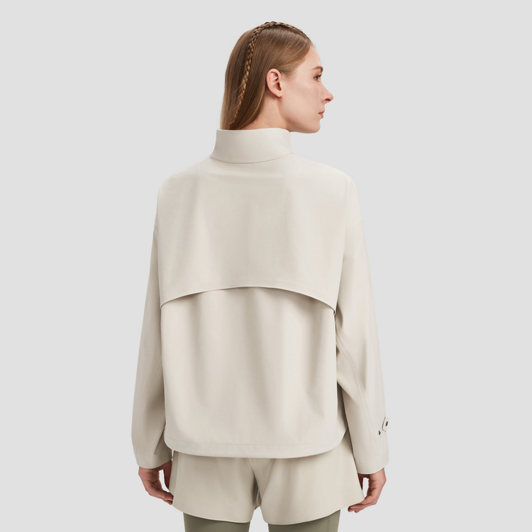 Purchase (W) DESCENTE Studio 寬鬆剪裁立領編織外套 D4332GWB31