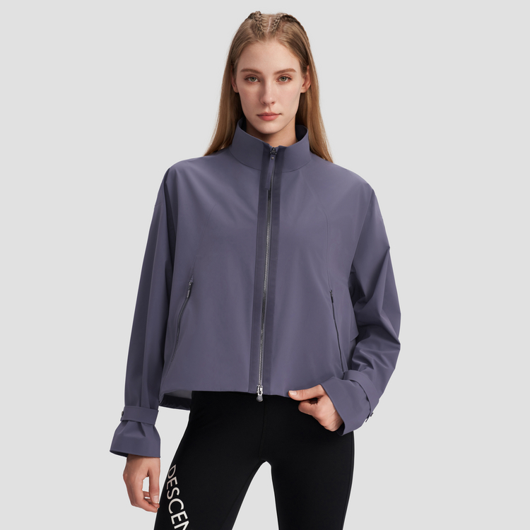 Cheap (W) DESCENTE Studio 寬鬆剪裁立領編織外套 D4332GWB31