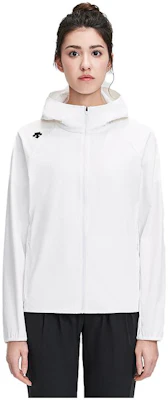 (Women) DESCENTE TRAINING White Hooded Windbreaker Jacket D2292TJK93- Buy (Women) DESCENTE TRAINING White Hooded Windbreaker Jacket D2292TJK93-