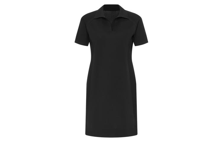 (Women) DESCENTE Urban Commuting Series  Knit Polo Short Sleeve Dress - Comfortable & Casual D4232DOP70