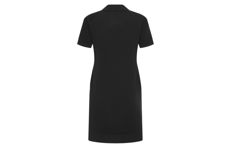 Lookbook (W) デサント アーバン通勤シリーズ ニットポロ半袖ドレス - 快適＆カジュアル D4232DOP70