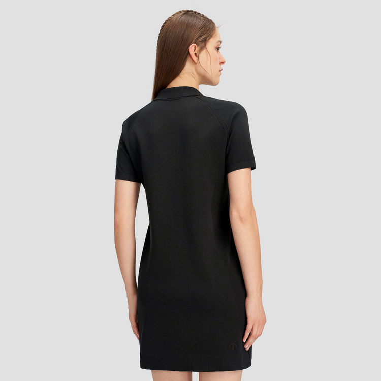 Purchase (W) デサント アーバン通勤シリーズ ニットポロ半袖ドレス - 快適＆カジュアル D4232DOP70
