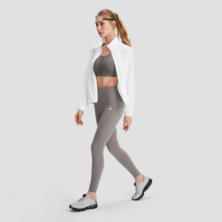 Details for (W) DESCENTE WANITA JAKET LARIAN Bernafas Sejuk F360 Atasan Tenunan Perempuan D4332RWB01