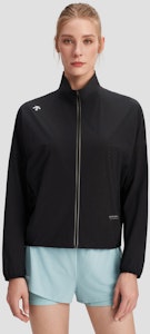 (W) DESCENTE WANITA JAKET LARIAN Bernafas Sejuk F360 Atasan Tenunan Perempuan D4332RWB01 1
