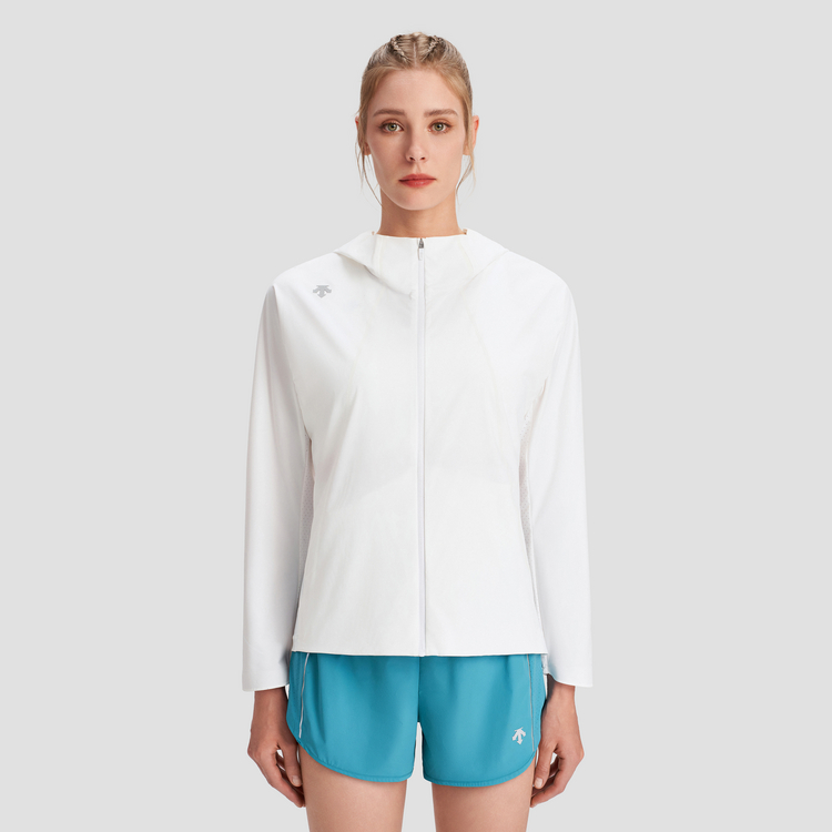 Shop (W) デサント レディース ランニング UVカット パッカブル 通気性 ジャケット D4232RWB07