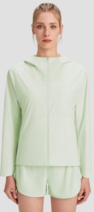 (W) デサント レディース ランニング UVカット パッカブル 通気性 ジャケット D4232RWB07 1