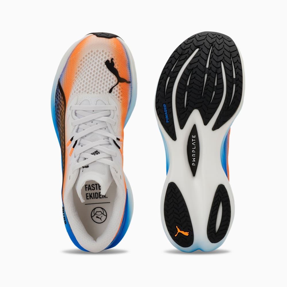 Shop (W) Deviate Nitro 3 Ekiden PUMA Putih-Heat Fire-Hitam 313423-01