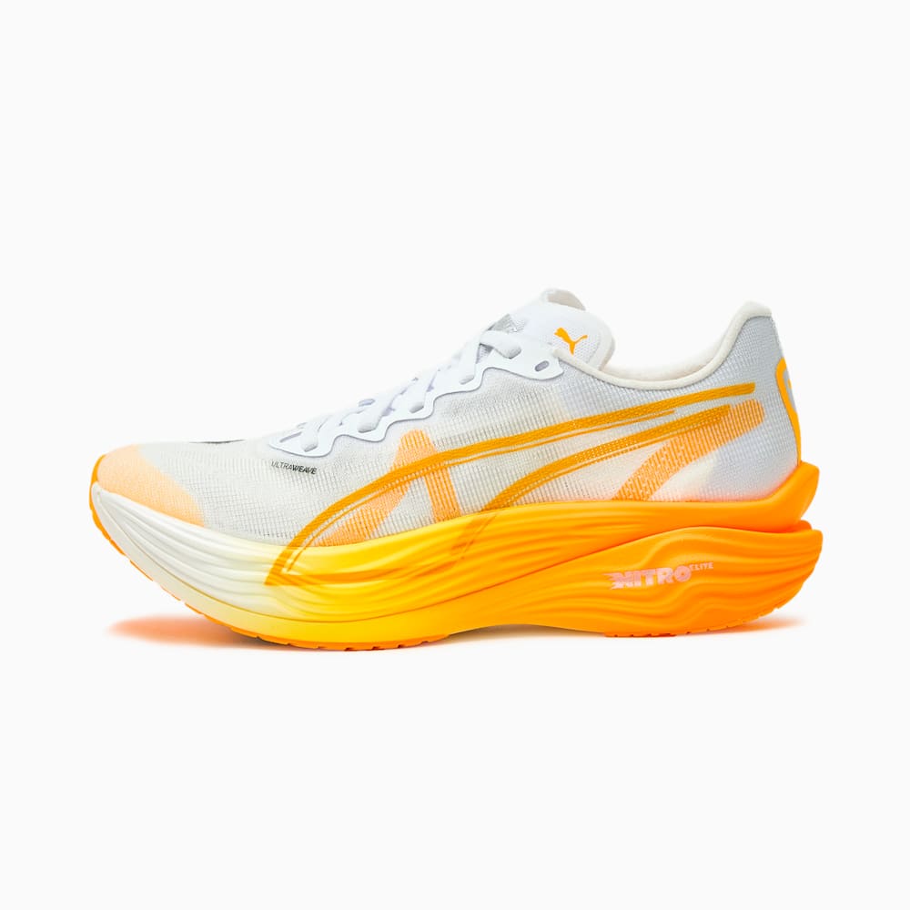 (Women) Deviate Nitro Elite 3  Running Shoes PUMA White/PUMA Black/Sun Stream 309810-10