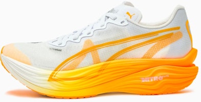 (Women) Deviate Nitro Elite 3 Running Shoes PUMA White/PUMA Black/Sun Stream 309810-10 (Women) Deviate Nitro Elite 3 Running Shoes PUMA White/PUMA Black/Sun Stream 309810-10