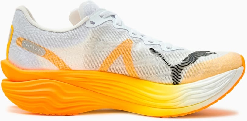 (Women) Deviate Nitro Elite 3 Running Shoes PUMA White/PUMA Black/Sun Stream 309810-10 Purchase (Women) Deviate Nitro Elite 3 Running Shoes PUMA White/PUMA Black/Sun Stream 309810-10