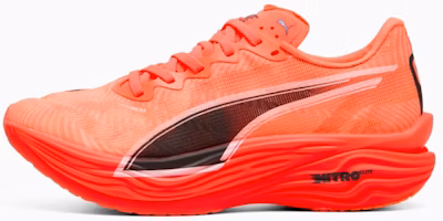 (Women) Deviate Nitro Elite 3 Shoes Glowing Red-PUMA Black 309810-06 (Women) Deviate Nitro Elite 3 Shoes Glowing Red-PUMA Black 309810-06