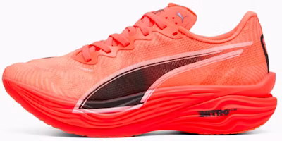 (Women) Deviate Nitro Elite 3 Shoes Glowing Red-PUMA Black 309810-06 (Women) Deviate Nitro Elite 3 Shoes Glowing Red-PUMA Black 309810-06
