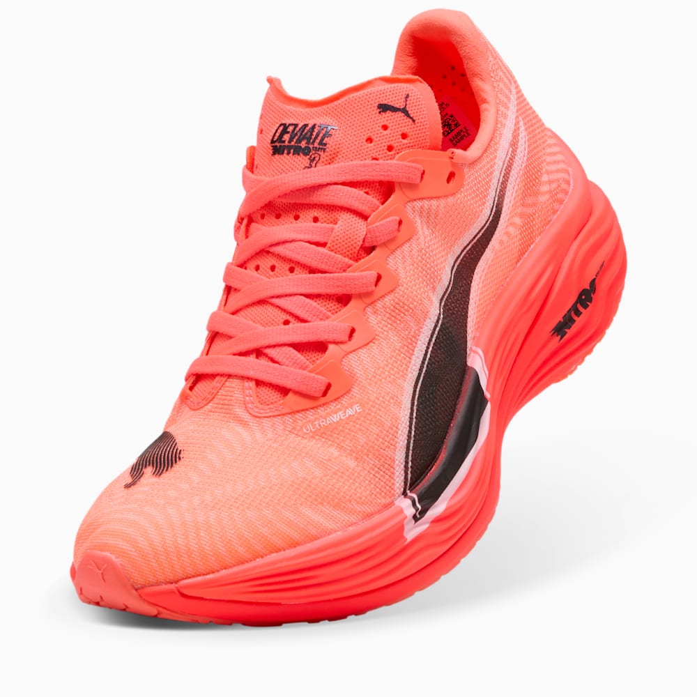 Sizing (Women) Deviate Nitro Elite 3  Shoes Glowing Red-PUMA Black 309810-06