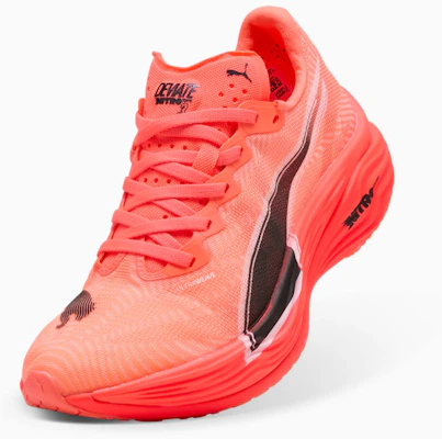 (Women) Deviate Nitro Elite 3 Shoes Glowing Red-PUMA Black 309810-06 Sizing (Women) Deviate Nitro Elite 3 Shoes Glowing Red-PUMA Black 309810-06