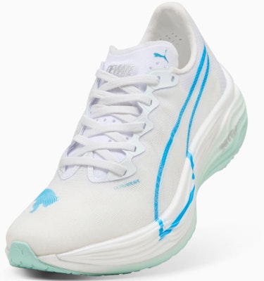 (Women) Deviate Nitro Elite 3 Shoes PUMA White-Speed Blue 309810-08 Details for (Women) Deviate Nitro Elite 3 Shoes PUMA White-Speed Blue 309810-08